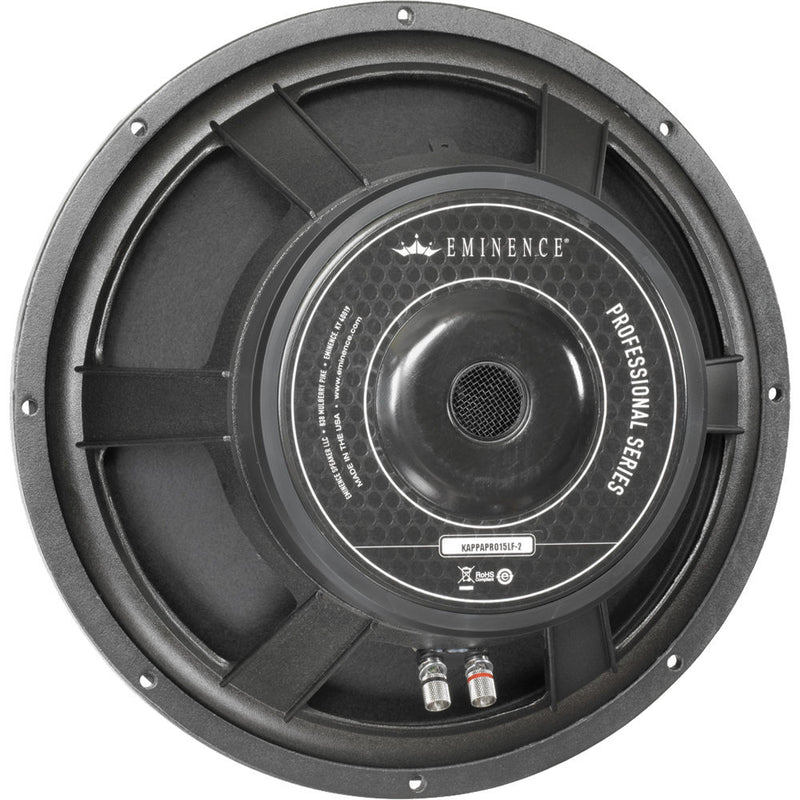 Eminence KAPPA PRO-15LF2 - 1200W 15" (381mm) 8 Ohm Mid-Bass Loudspeaker Driver