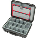 SKB iSeries 1813-5 Case with Think Tank-Designed Photo Dividers &&nbsp;Lid Organizer (Black)
