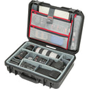 SKB iSeries 1813-5 Case with Think Tank-Designed Photo Dividers &&nbsp;Lid Organizer (Black)