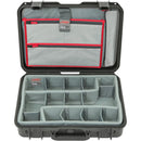 SKB iSeries 1813-5 Case with Think Tank-Designed Photo Dividers &&nbsp;Lid Organizer (Black)