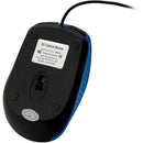 Verbatim Wired Notebook Optical Mouse (Blue)