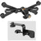 Auray IPU-108 Universal Tablet Mount with Clamp-On and Thread Adapters for Mic Stands, Light Stands, and Tripods