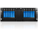 iStarUSA D410-DE10BL-25TU 10-Bay Trayless USB 3.1 Gen 1 ODD Rackmount Storage Server (Blue)