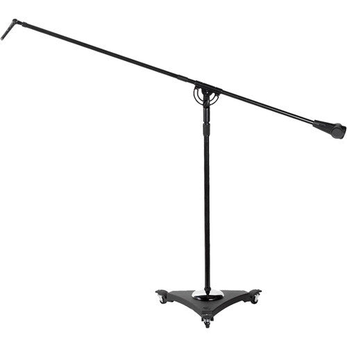 Atlas Sound Studio Boom Microphone Stand with Air Suspension and Casters (Up to 73", Ebony)