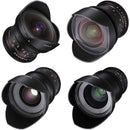 Rokinon Cine DS Wide-Angle Lens Kit with Fisheye (Canon EF)