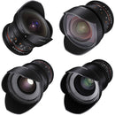 Rokinon Cine DS Wide-Angle Lens Kit with Fisheye (Sony E)