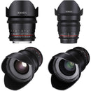 Rokinon Cine DS Wide-Angle Lens Kit for APS-C (Canon EF)
