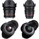 Rokinon Cine DS Wide-Angle Lens Kit for APS-C (Sony E)