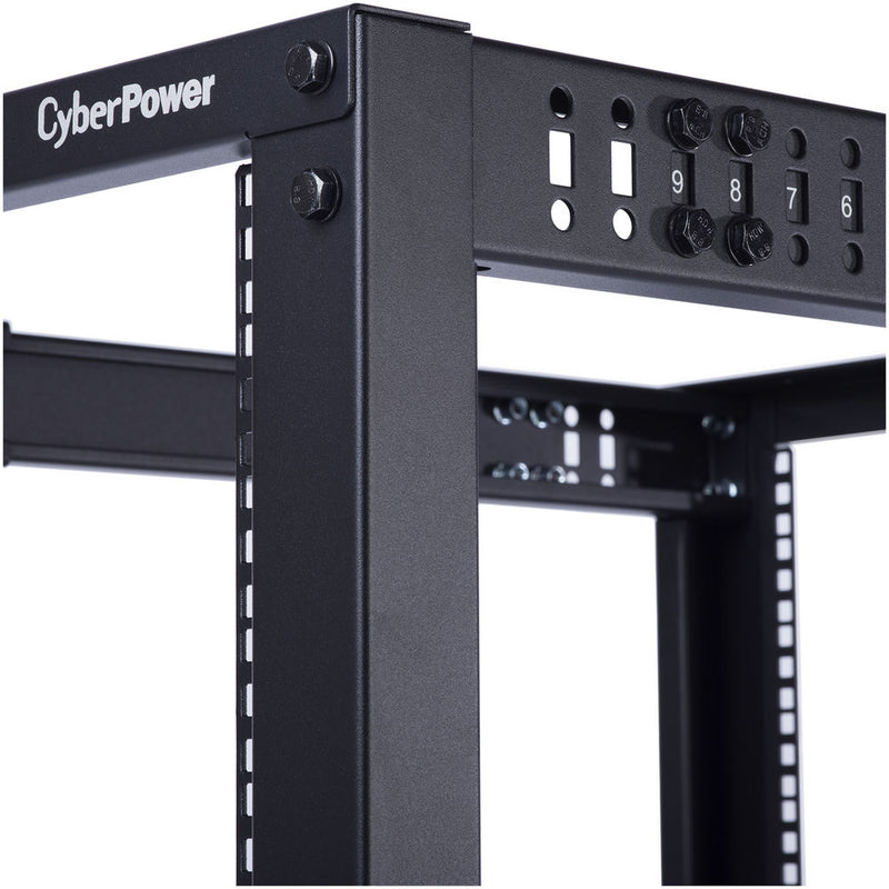 CyberPower CR25U40001 Carbon Series 25 RU Open Frame Rack