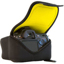 MegaGear Ultra Light Neoprene camera Case with Carabiner for Nikon D3100-D3300 and D5100-D5300 with 18-55mm (Black)