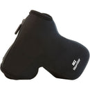 MegaGear Ultra Light Neoprene camera Case with Carabiner for Nikon D3100-D3300 and D5100-D5300 with 18-55mm (Black)