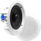 Pyle Pro PDIC80T 8" Two-Way In-Ceiling Speaker System with Transformer (Pair)