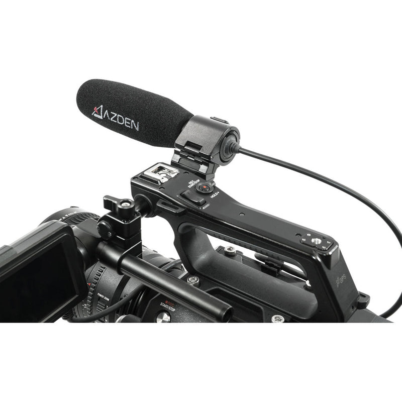 Azden SGM-250CX Compact Shotgun Microphone with Furry Windshield Kit