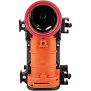 FoxFury Breakthrough+ Hybrid Right-Angle Rechargeable Flashlight (Orange)