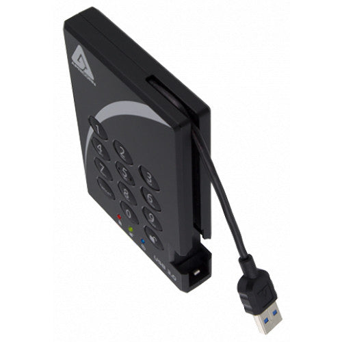 Apricorn 1TB Aegis Padlock USB 3.1 Gen 1 Portable SSD with Pin Access