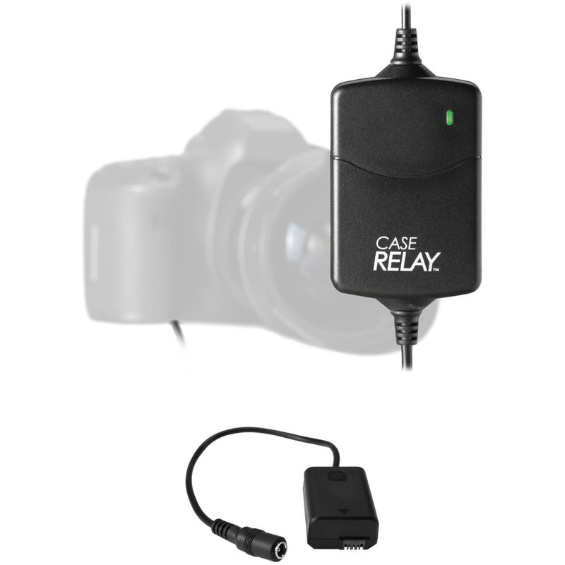 Tether Tools Case Relay Camera Power System Kit with Coupler for Sony Cameras with NP-FW50 Battery