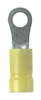 PANDUIT PV10-56R-L TERMINAL, RING TONGUE, M8, 10AWG, YELLOW