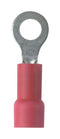 PANDUIT PV18-10RX-MY TERMINAL, RING TONGUE, #10, 18AWG, RED