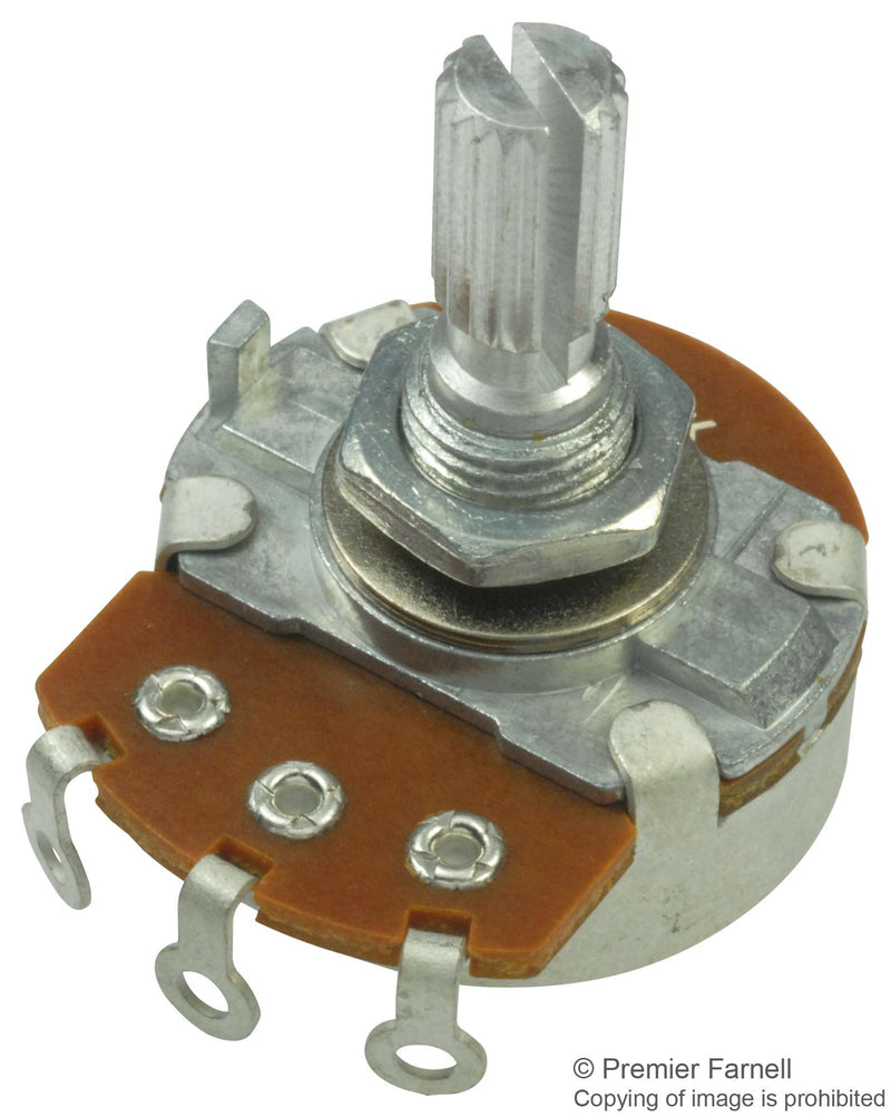 BI TECHNOLOGIES / TT ELECTRONICS P231-QC20AR500K ROTARY POTENTIOMETER, 500KOHM, 20%