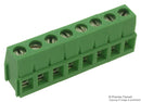MULTICOMP MC24365 TERMINAL BLOCK EUROSTYLE, 8 POSITION, 26-12AWG