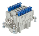 Harting 09330102748 Heavy Duty Connector 1 Ground Contact Han ES Press Insert 10 Contacts 10B Receptacle