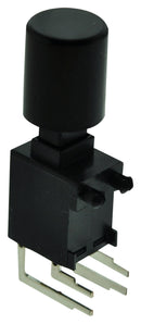E-SWITCH PB400EEQR1BLK Push Button SW R/A Dpst 3A 30V THT