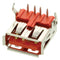 Samtec USBR-B-S-F-O-TH USB Connector Type B 2.0 Receptacle 4 Ways Through Hole Mount Right Angle New