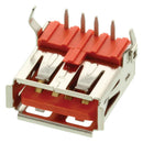 Samtec USBR-B-S-F-O-VT USB Connector Type B 2.0 Receptacle 4 Ways Through Hole Mount Vertical New