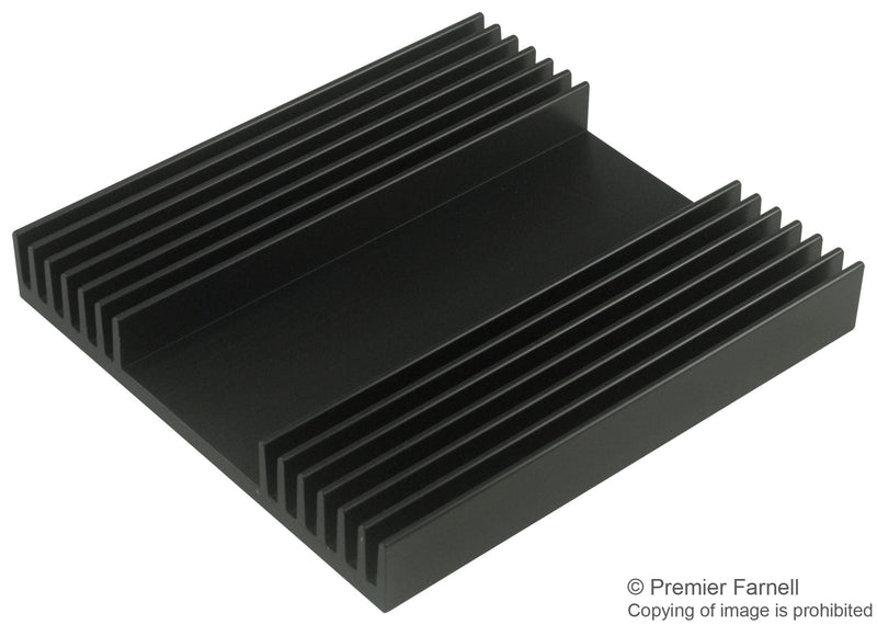 ABL HEATSINKS 345AB2000B Heat Sink, 0.85 &iuml;&iquest;&frac12;C/W, 37 mm, 120 mm, 200 mm