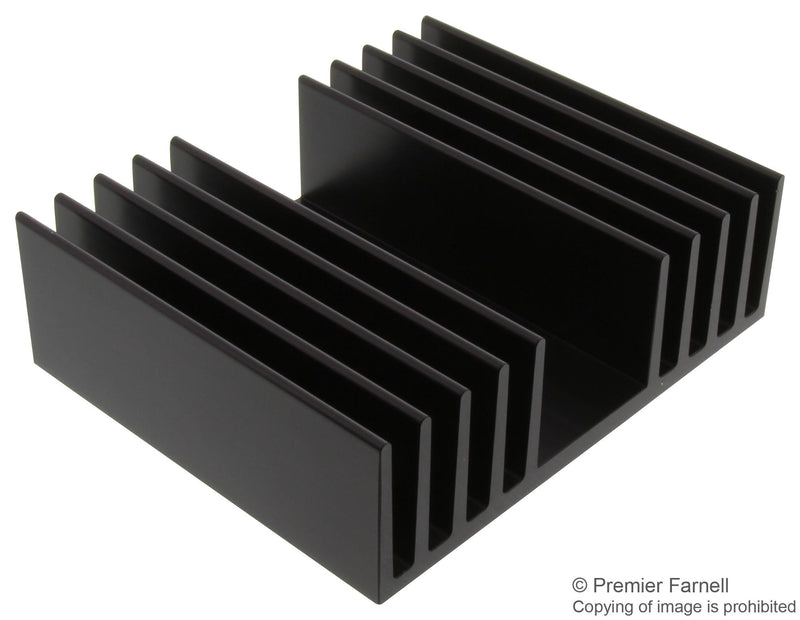 ABL HEATSINKS 345AB1000B Heat Sink, 1 &iuml;&iquest;&frac12;C/W, 37 mm, 120 mm, 100 mm