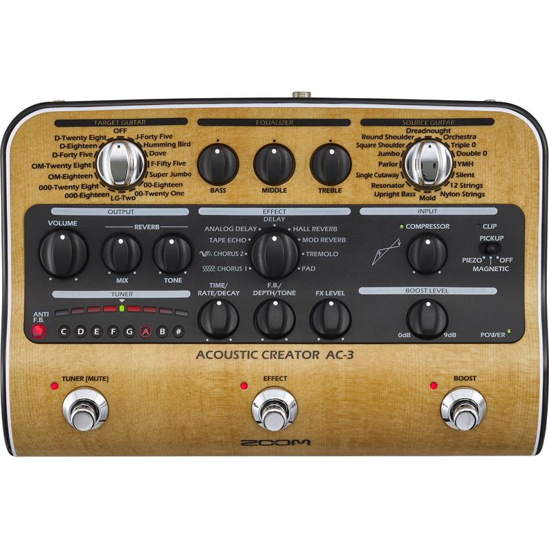 Zoom AC-3 Acoustic Creator Pedal