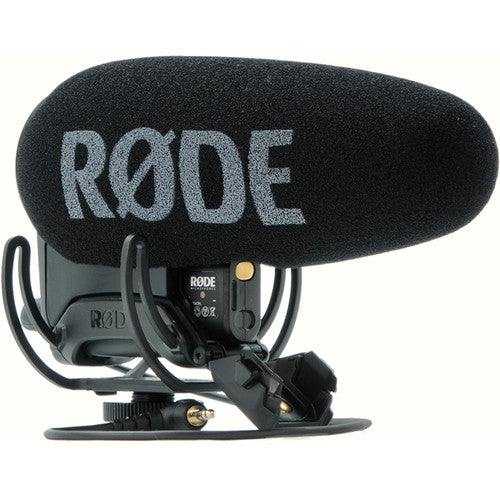 Rode VideoMic Pro Plus On-Camera Shotgun Microphone & Artificial Fur Windshield Kit