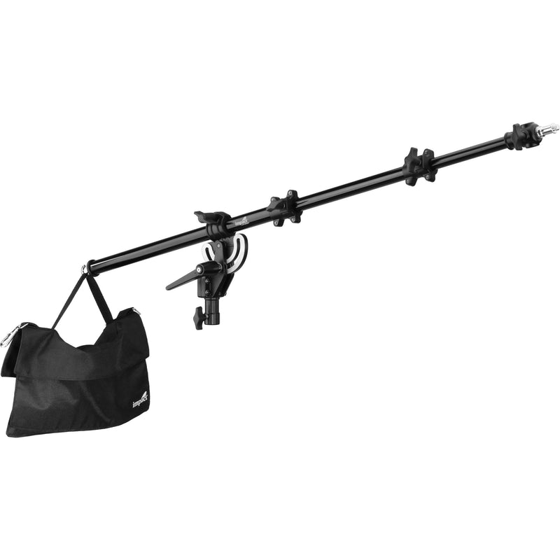 Impact 3 Head Fluorescent Lighting Kit with Boom Arm Kit