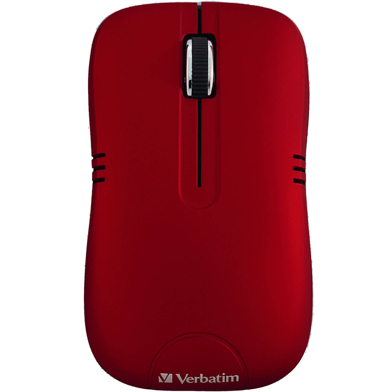 Verbatim Commuter Series Wireless Notebook Optical Mouse (Matte Red)