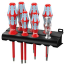 WERA 3160 I/7 7 Piece Stainless and Rack Screwdriver Set for Slotted and Phillips Screws