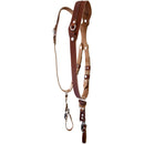 RL Handcrafts Clydesdale Pro Dual Leather Camera Harness (Small, Tan)