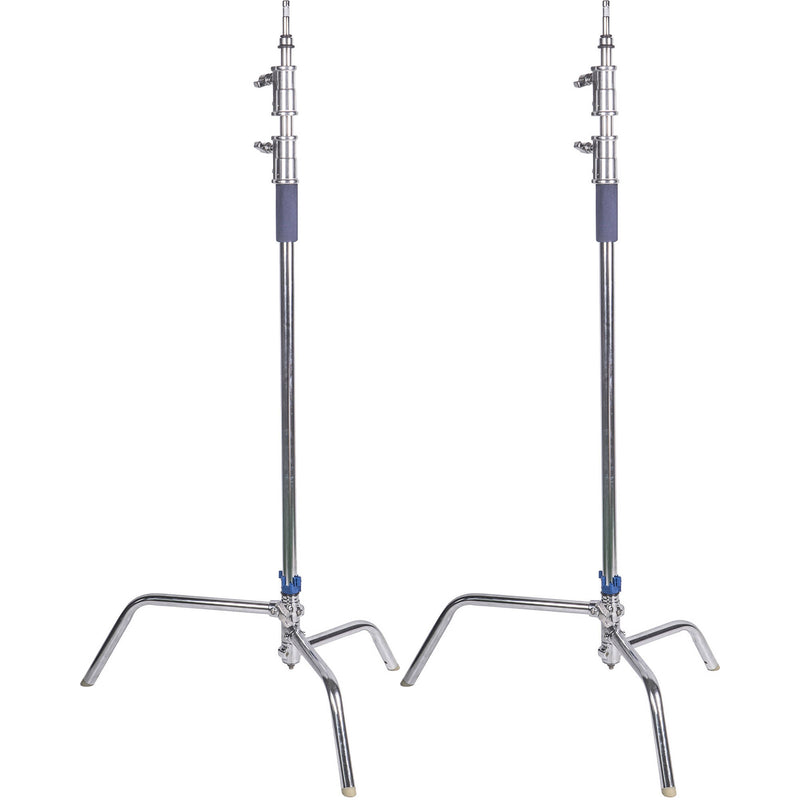 CAME-TV Studio Centry Detachable C-Stand with Grip Arm & Line Resizer (10.8', 2-Set)