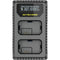 NITECORE USN1 Dual-Slot USB Travel Charger for Sony NP-FW50 Lithium-Ion Batteries