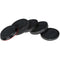 FotodioX LenzCoaster Lens Replica Coaster Set (Black)