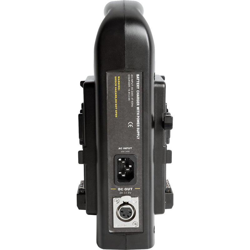 CAME-TV Dual V-Mount Battery Charger and Power Supply