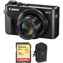 Canon PowerShot G7 X Mark II Digital Camera with Free Accessory Kit