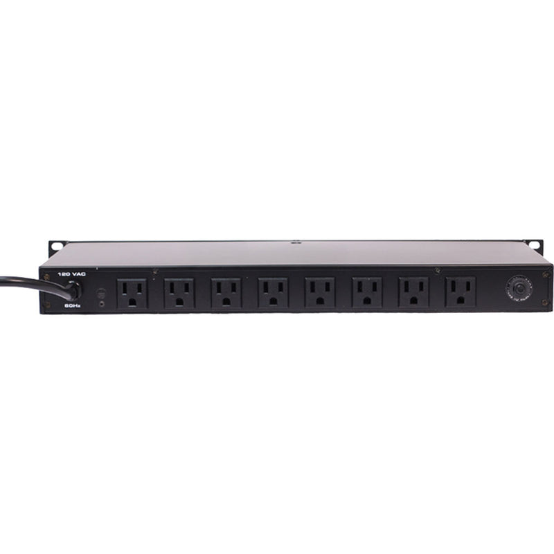 Juice Goose JG 8LED Power Distribution Center with LEDs for 19" Rack Systems