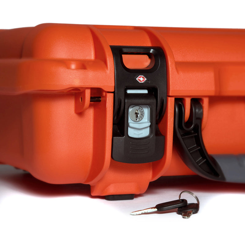 Nanuk Hard Case with Sleeve & Shoulder Strap for 15" Laptop (Orange)