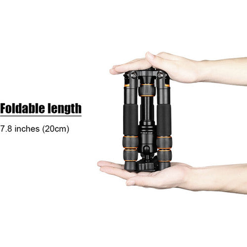 CAME-TV Q166A Mini Aluminum Tripod with Ball Head