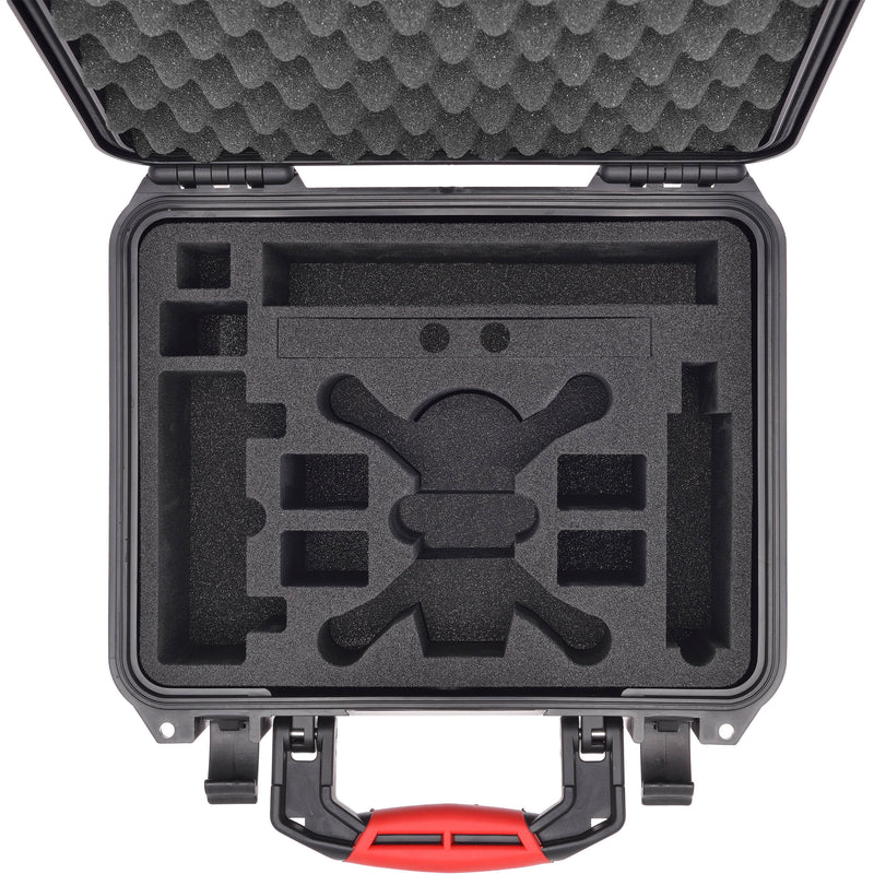 HPRC HPRC2300 Case with Custom Foam for DJI Spark Fly More Combo Kit (Black)