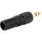 Cable Techniques 3.5mm TRS Locking Connector (Black)