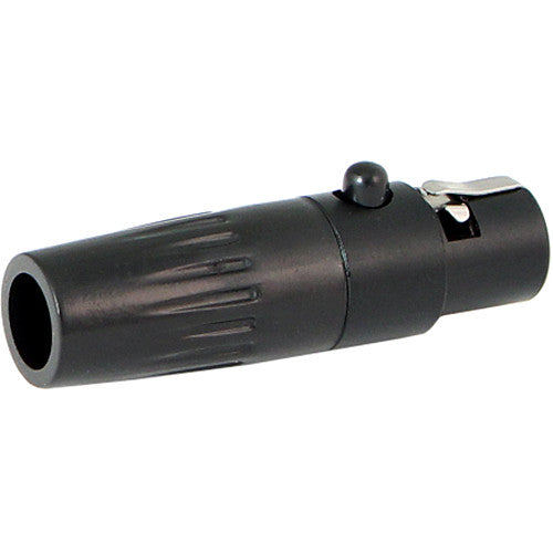 Cable Techniques TA5FL 5-Pin Female Mini-XLR Connector (Black, 6mm Outlet)