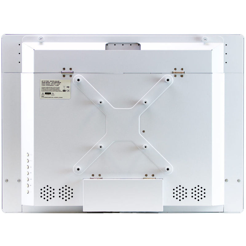ViewZ VZ-PVM-I3W3N 27" 1080p IP Public View Monitor with Ethernet (White)