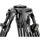ProAm USA Professional Tandem-Leg Video Tripod with 75mm Bowl Mount