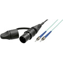 Camplex 2-Ch opticalCON DUO LITE to 2 ST Multi-Mode Fiber Tactical Patch Cable (1')